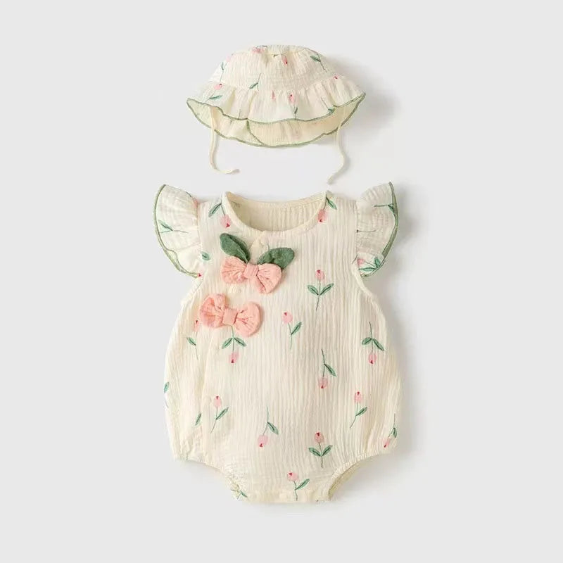 Conjunto Body e Chapéu Puro Amor