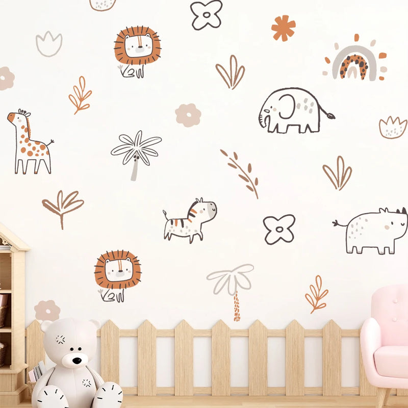 Adesivos de Parede em Estilo Boho