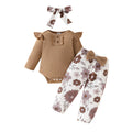 Conjunto Body, Calça e Faixa de Cabeça - 3pçs
