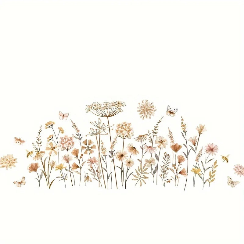 Adesivo de Parede Dente-de-Leão Boho