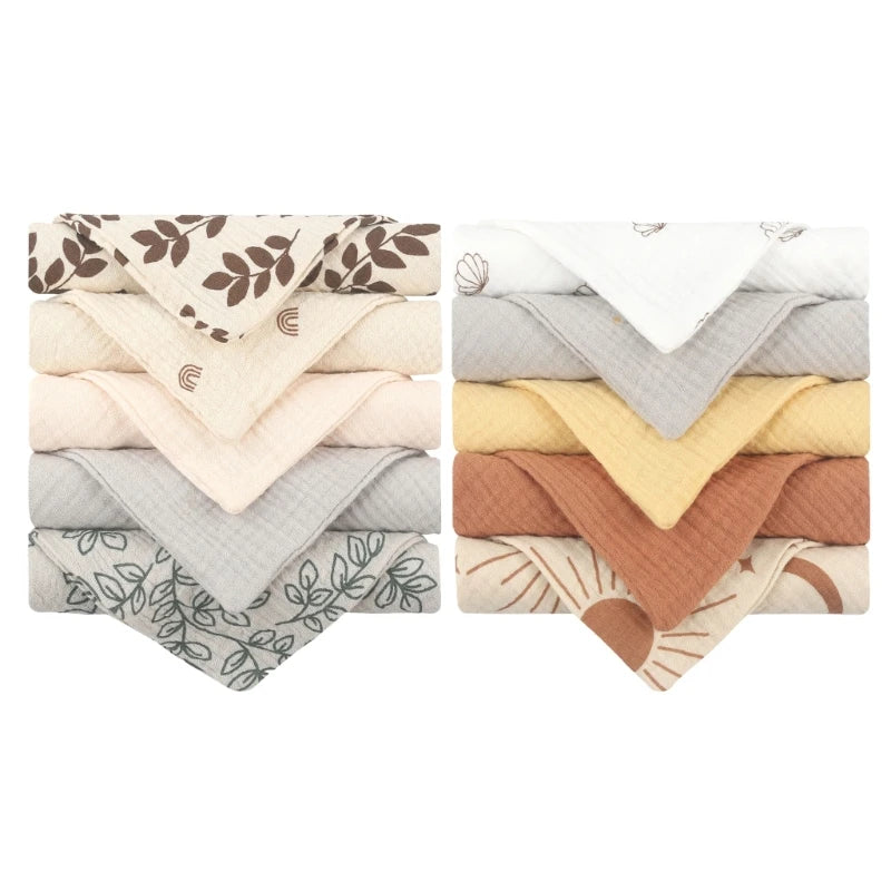 Conjunto com 10 Toalhas Pequenas Multifunção