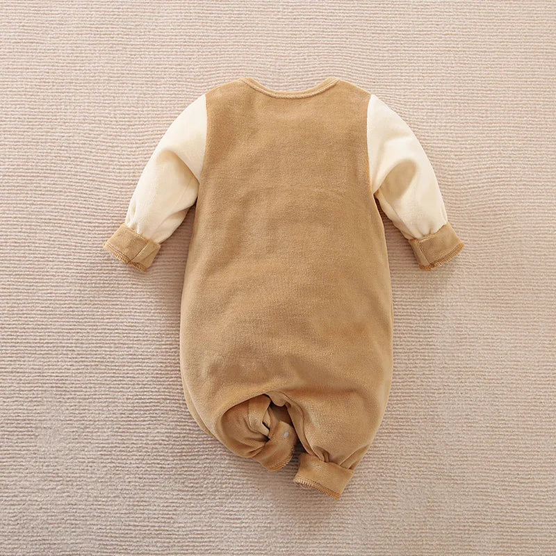 Macacão Manga Longa Natalino