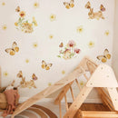 Adesivos de Parede Borboletas e Coelho