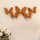 Ganchos de Parede Borboleta de Madeira Maciça