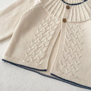 Casaco em Tricot Jacquard