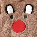 Conjunto de Pelúcia com Capuz e Calça - 2pçs