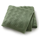 Manta em Tricot Tamanho: 100X80 cm