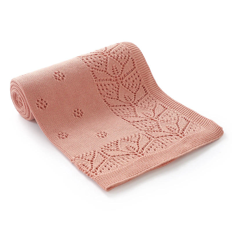 Manta em Tricot Tamanho: 100X80 cm