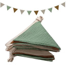 Bandeirinhas de Algodão para Decoração