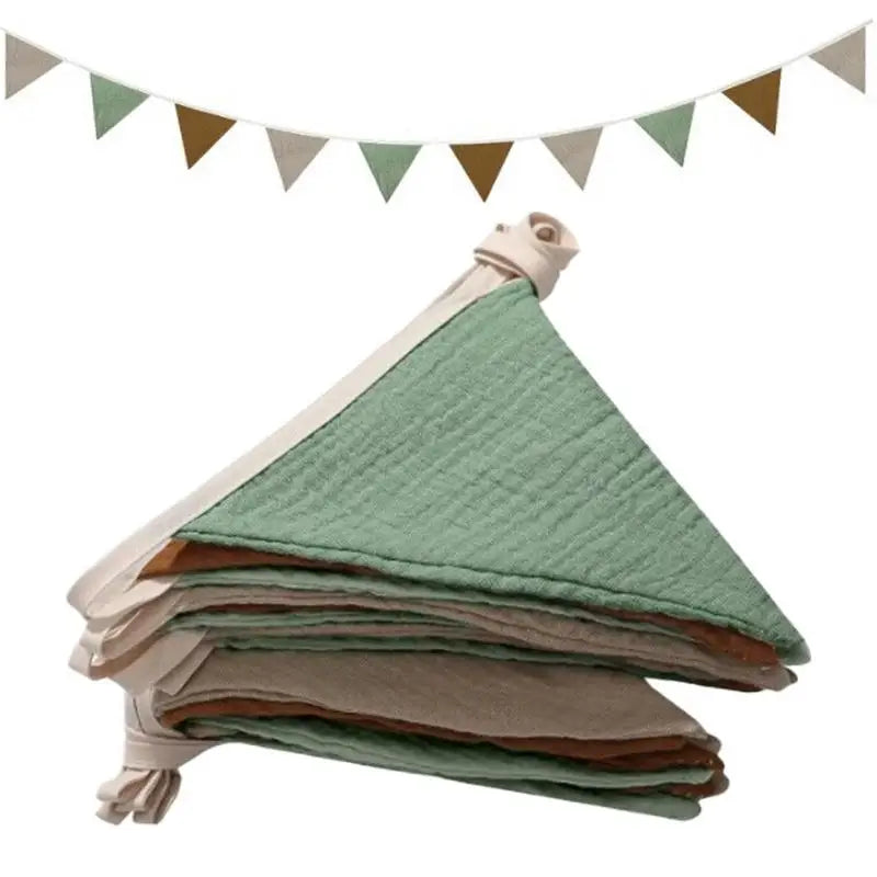 Bandeirinhas de Algodão para Decoração