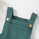 Conjunto Romper e Touca em Tricot - 2pçs