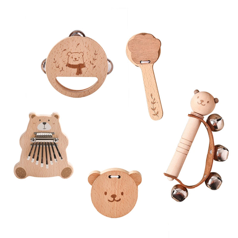 Brinquedo Musical em Madeira Montessori