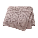 Manta em Tricot Tamanho: 90X70 cm