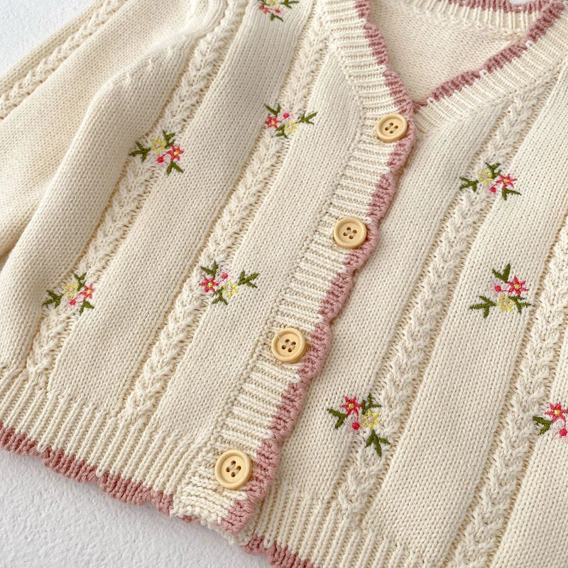 Casaco Cardigan em Tricot