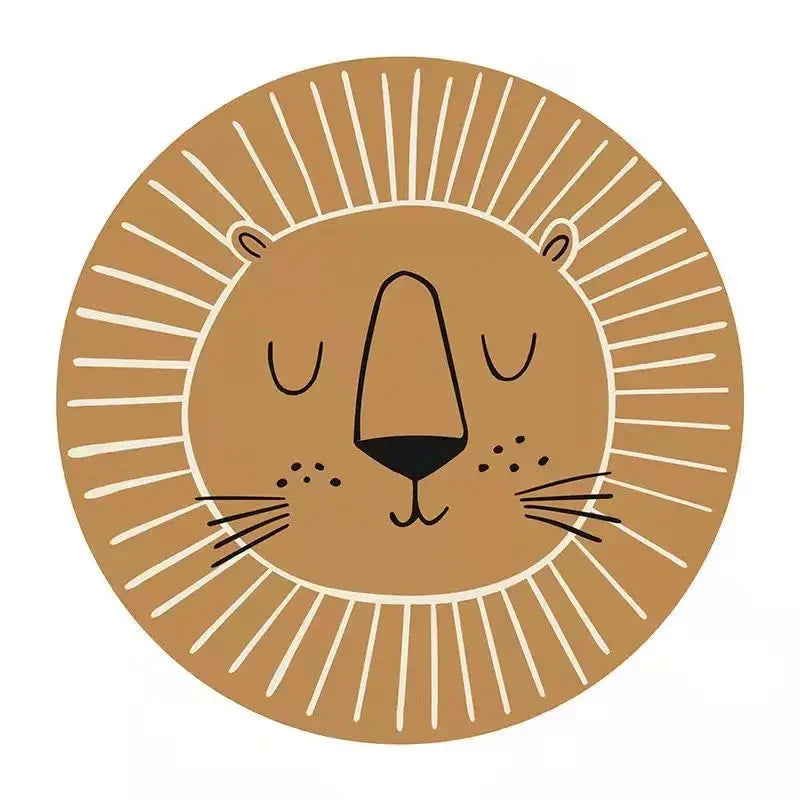 Tapete Redondo Leão