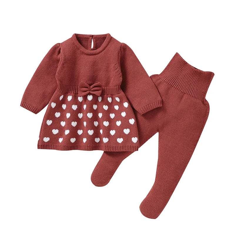 Conjunto Casaco e Calça em Tricot