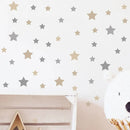 Adesivo de Parede Estrelas - 86pçs