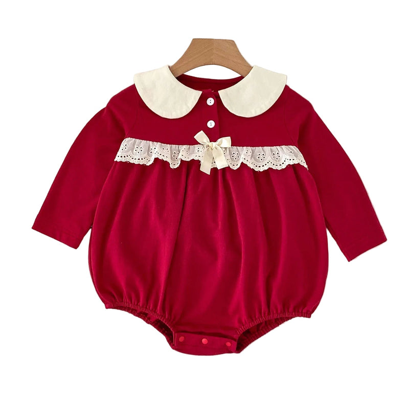 Macacão Natalino Manga Longa