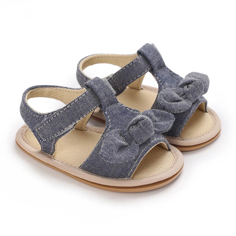 Sandálias de Princesa com Design Azul