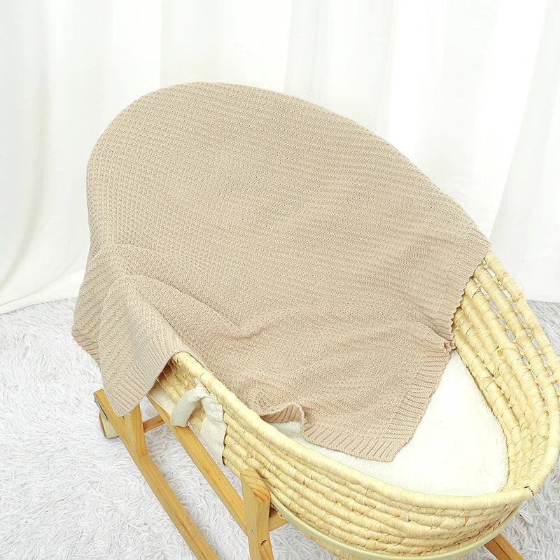 Manta em Tricot Tamanho: 90X70 cm
