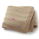 Manta em Tricot Tamanho: 100X80 cm