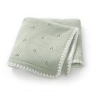 Manta em Tricot Tamanho: 90X70 cm