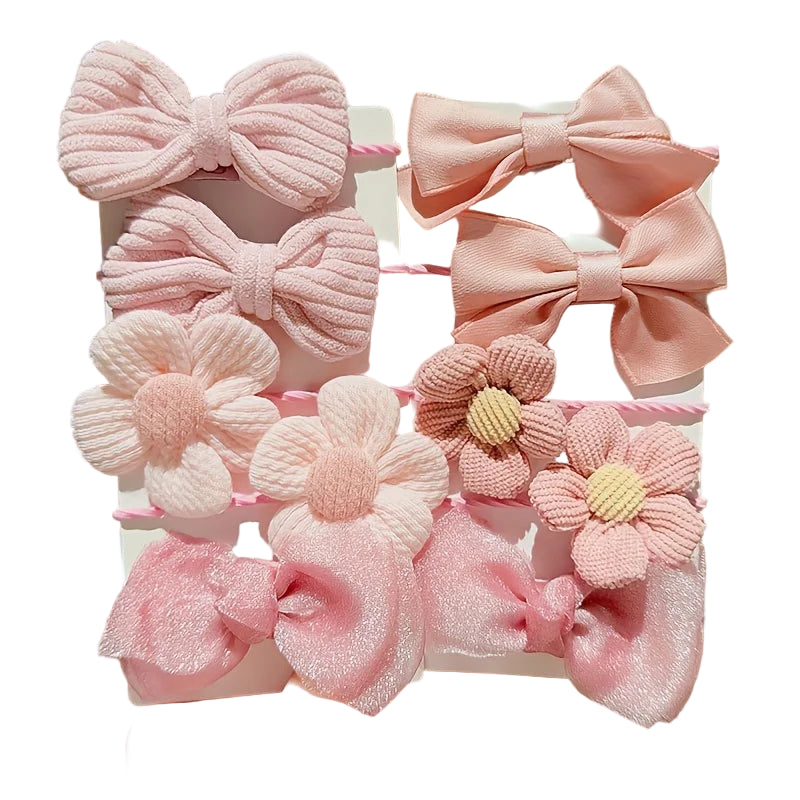 Conjunto de 10 Elásticos de Cabelo