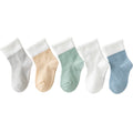 Meias de Bebê Coloridas e Confortáveis- 5pçs