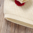 Casaco Suéter Manga Longa em Tricot