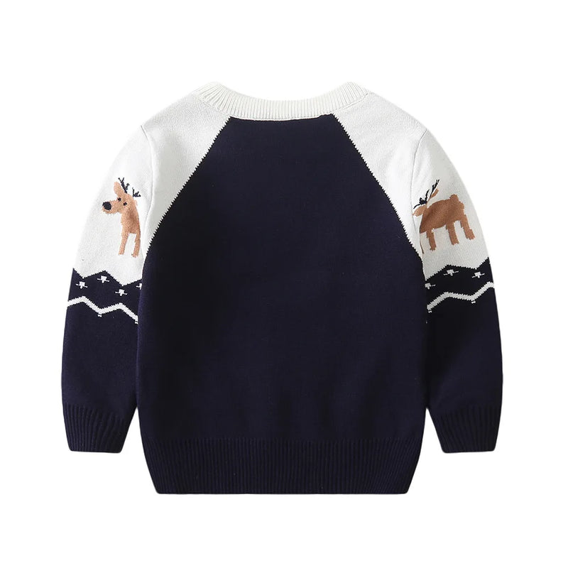 Casaco Suéter em Tricot