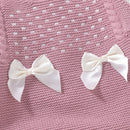 Conjunto Macacão Manga Longa e Touca em Tricot - 2pçs