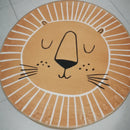 Tapete Redondo Leão