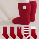 Meias de Veludo Vermelhas