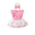 Conjunto Vestido e Faixa de Cabeça - 2pçs