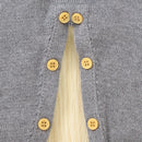 Conjunto Macacão Manga Longa e Manta em Tricot - 2pçs