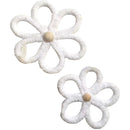 Decoração de Parede com Flores de Margarida Boêmias- 2pçs