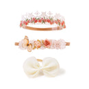 Kit de 3 Faixa de Cabeça Florida