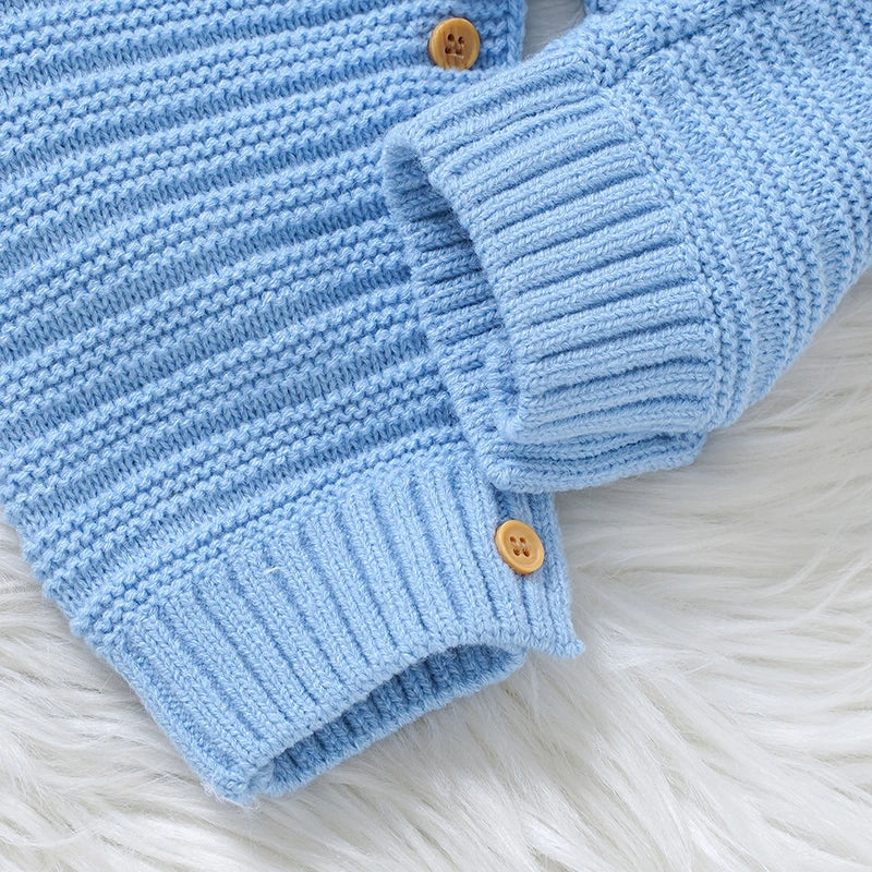 Macacão Manga Longa em Tricot