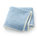 Manta em Tricot Tamanho: 90X70 cm