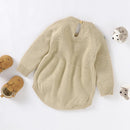 Macacão Manga Longa em Tricot