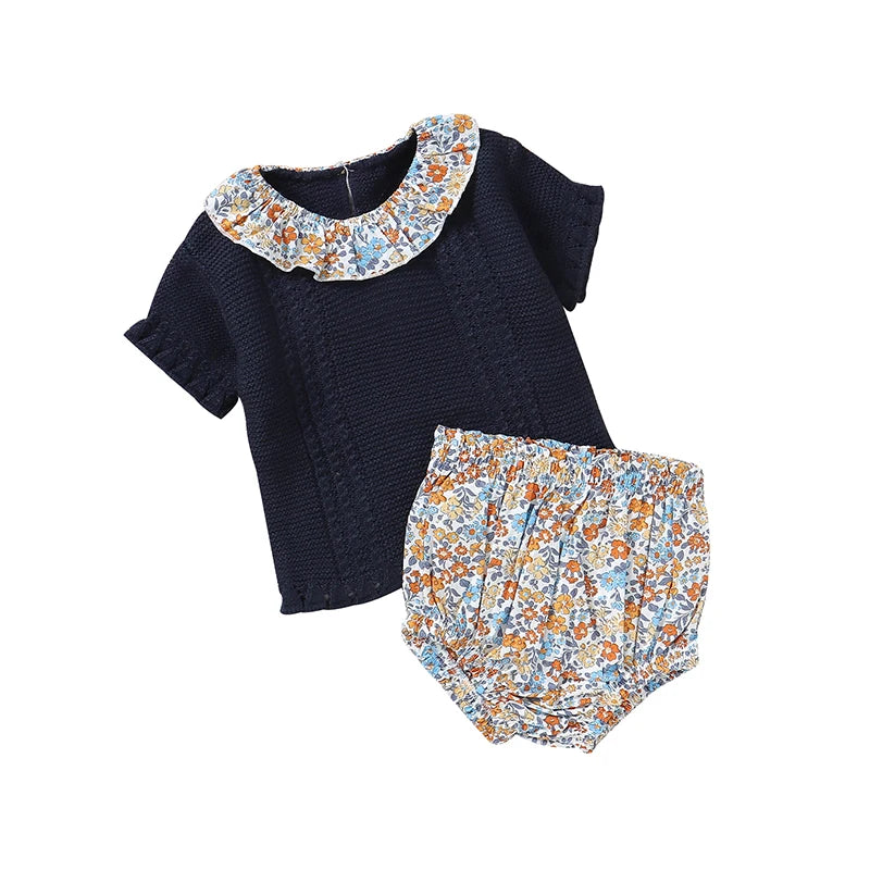 Conjunto Pulôver e Calcinha em Tricot - 2pçs