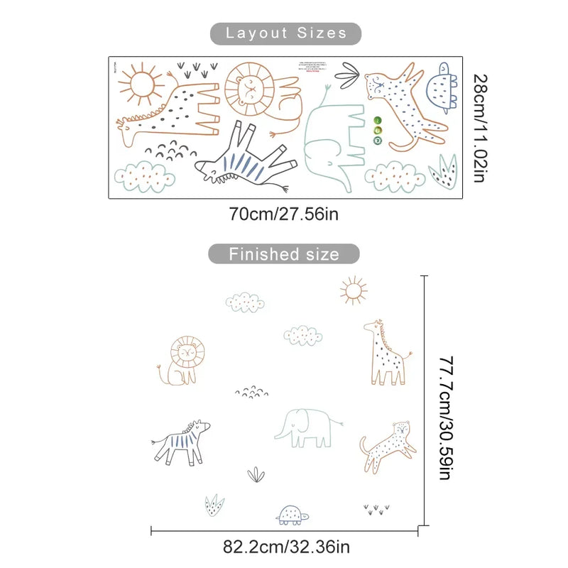 Adesivos de Parede em Estilo Boho