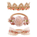 Kit de 3 Faixa de Cabeça Florida