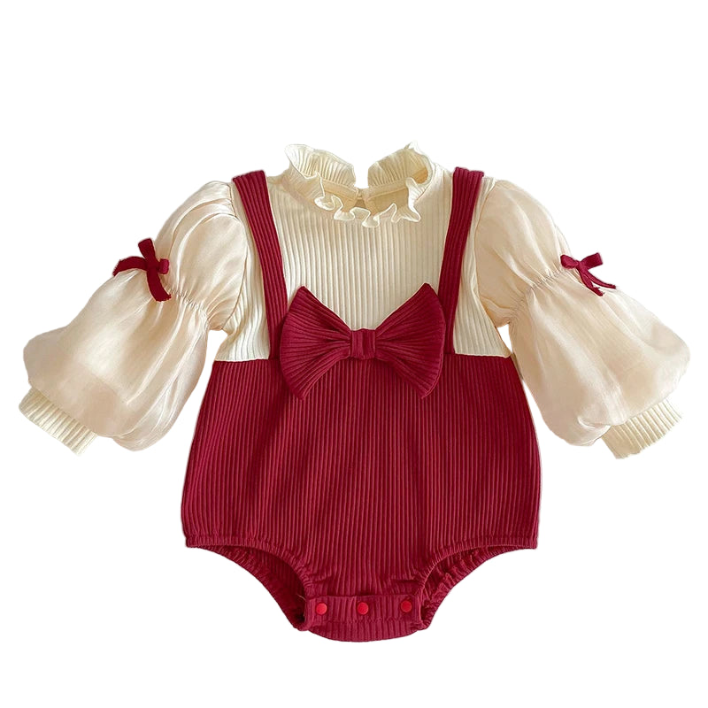 Macacão Natalino Manga Longa