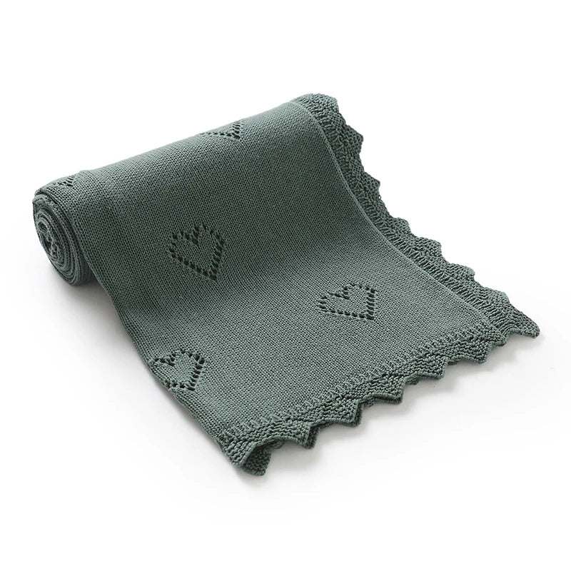 Manta em Tricot Tamanho: 90X70 cm