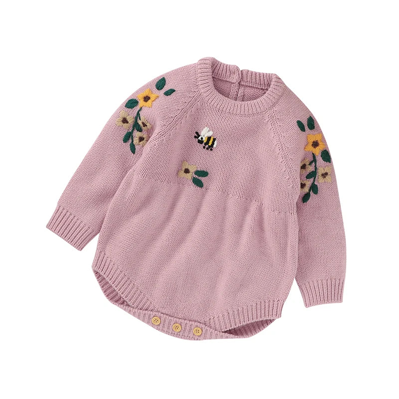 Macacão Manga Longa em Tricot