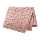 Manta em Tricot Tamanho: 90X70 cm