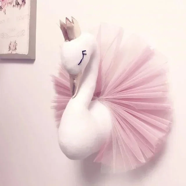 Decoração de Parede Cisne e Pato Nórdico para Quarto Infantil