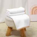 Manta em Tricot Tamanho: 90X70 cm