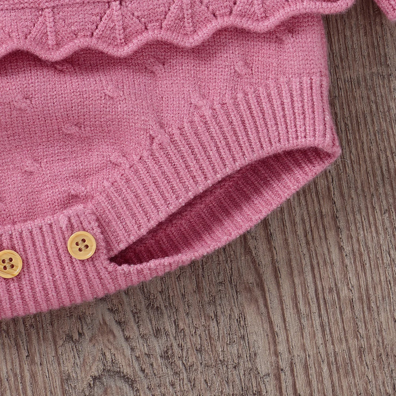 Macacão Manga Longa em Tricot